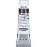 Schmincke Akademie 20 ml 610 Burnt Umber Guaj Boya