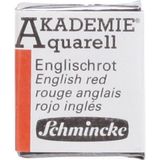 Schmincke Akademie Yarım Tablet English Red Sulu Boya