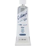 Schmincke College Oil 35 ml Silver Yağlı Boya