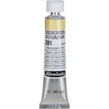 Schmincke : Designers' Gouache : Tüp Guaj Boya : 20 ml : 201 Naples Yellow Light