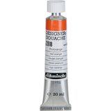 Schmincke : Designers' Gouache : Tüp Guaj Boya : 20 ml : 208 Red Orange