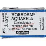 Schmincke Horadam 481 Cerulean Blue Hue Tam Tablet Sulu Boya