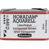 Schmincke Horadam 648 Transparent Brown Tam Tablet Sulu Boya