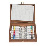 Schmincke Horadam Ahşap Kutu Artist 12x15 ml Sulu Boya Seti