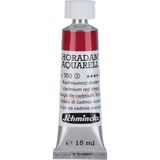 Schmincke Horadam Aquarell 15 ml Tüp Sulu Boya 350 Cadmium Red Deep Sarf Malzemeler