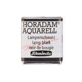 Schmincke Horadam Aquarell Artist Lamp Black 1/2 Tablet Sulu Boya