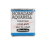 Schmincke - HORADAM® AQUARELL - En İyi Sanatçıların Suluboya Boyaları, 483 Kobalt Azur, 14 483 044, 1/2 tava