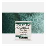 Schmincke : Horadam Aquarell Supergranulation Sulu Boya : Forest Blue : Yarım Tablet