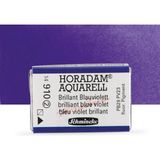 Schmincke Horadam Aquarell Tam Tablet Sulu Boya Brilliant Blue Violet 910 S.2 - Renkli - Standart