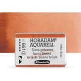 Schmincke Horadam Aquarell Tam Tablet Sulu Boya Burnt Sienna 661 S.1 - Renkli - Standart