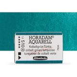 Schmincke Horadam Aquarell Tam Tablet Sulu Boya Cobalt Green Turquoise 510 S.4 - Renkli - Standart