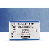 Schmincke Horadam Aquarell Tam Tablet Sulu Boya Dark Blue Indigo 498 S.3 - Renkli - Standart