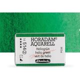 Schmincke Horadam Aquarell Tam Tablet Sulu Boya Helio Green 514 S.2 - Renkli - Standart