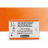 Schmincke Horadam Aquarell Tam Tablet Sulu Boya Translucent Orange 218 S.2 - Renkli - Standart