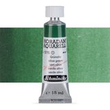 Schmincke Horadam Aquarell Tube Tüp Sulu Boya 15ML Green Olive 515 S.1 - Renkli - Standart