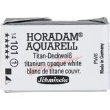 Schmincke Horadam Artist Sulu Boya 101 Titanium Opaque White Tam Tablet Beyaz Renk