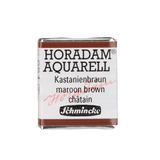 Schmincke Horadam Sulu Boya Boyası Yarım Pan Bordo Kahve
