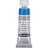Schmincke Horadam Tüp Seri 4 No:487 Cobalt Blue Light 15 ml Sulu Boya