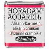 Schmincke Horadam Yarım Tablet Sulu Boya Alizarin Crimson - Pembe