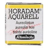 Schmincke Horadam Yarım Tablet Sulu Boya Aureolin Modern - Renkli