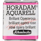 Schmincke : Horadam : Yarım Tablet Sulu Boya : Brilliant Opera Rose - Renkli