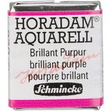 Schmincke : Horadam : Yarım Tablet Sulu Boya : Brilliant Purple - Renkli