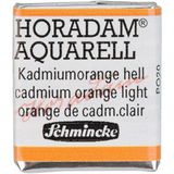 Schmincke Horadam Yarım Tablet Sulu Boya Cadmium Orange Light - Renkli