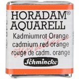 Schmincke Horadam Yarım Tablet Sulu Boya Cadmium Red Orange - Renkli