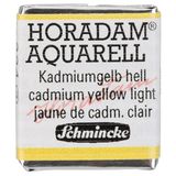 Schmincke Horadam Yarım Tablet Sulu Boya Cadmium Yellow Light - Renkli