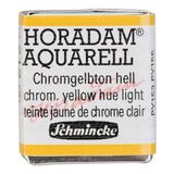 Schmincke : Horadam : Yarım Tablet Sulu Boya : Chrome Yellow Light, No Lead - Renkli