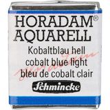 Schmincke Horadam Yarım Tablet Sulu Boya Cobalt Blue Light - Renkli