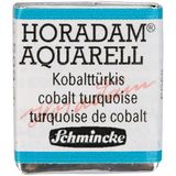 Schmincke Horadam Yarım Tablet Sulu Boya Cobalt Turquoise - Renkli