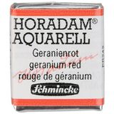 Schmincke Horadam Yarım Tablet Sulu Boya Geranium Red - Renkli