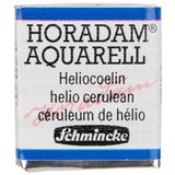 Schmincke Horadam Yarım Tablet Sulu Boya Helio Cerulean - Mavi