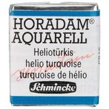 Schmincke Horadam Yarım Tablet Sulu Boya Helio Turkuaz