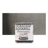 Schmincke Horadam Yarım Tablet Sulu Boya Ivory Black