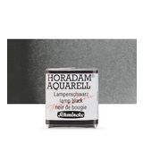 Schmincke Horadam Yarım Tablet Sulu Boya Lamp Black