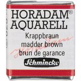Schmincke Horadam Yarım Tablet Sulu Boya Madder Brown - Renkli