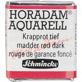 Schmincke Horadam Yarım Tablet Sulu Boya Madder Red Dark - Renkli