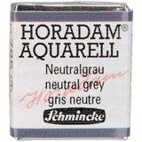 Schmincke Horadam Yarım Tablet Sulu Boya Neutral Grey - Renkli
