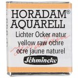 Schmincke : Horadam : Yarım Tablet Sulu Boya : Yellow Raw Ochre - Renkli