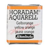 Schmincke Horadam Yarım Tablet Yellow Orange Sulu Boya