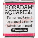 Schmincke Seri 3 353 Permanent Carmine Horadam Aquarell Artist Yarım Tablet Sulu Boya