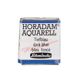 Schmincke Seri 3 498 Dark Blue Indigo Horadam Aquarell Artist Yarım Tablet Sulu Boya