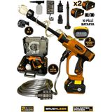 Schmıtzer 21V Brushless Motor Yüksek Basınçlı Şarjlı Oto Araba Yıkama Makinesi 3 Kademe Dijital Göstergeli