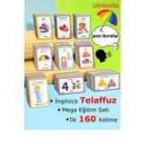 Schmülzer Ingilizce Telaffuzlu - Visual Eğitici Aktivite Kartları - Mega Eğitim Seti (1-5 Yaş)