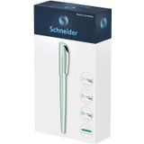 Schneider 143811 Callissima kaligrafi dolma kalem, hediye seti (kartuşlar dahil 3 farklı yay kalınlığı) nane yeşili, 4 parçalı set