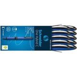 Schneider 183201 Roller Kalem One Hybrid C Bilye Uçlu 0.5 Mm Siyah Scr221 (10 Lu Kutu)