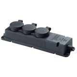 Schneider 3201-366-0301 1 16A Kauçuk Üçlü Grup Priz