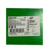 Schneider 4P 25A 30Ma Kacak Akim Rolesi